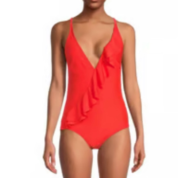 Catherine Malandrino Other - Catherine Malandrino NWT One Piece Ruffle Detail Size Small